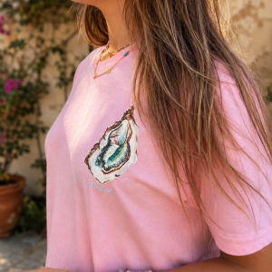 camiseta ostra